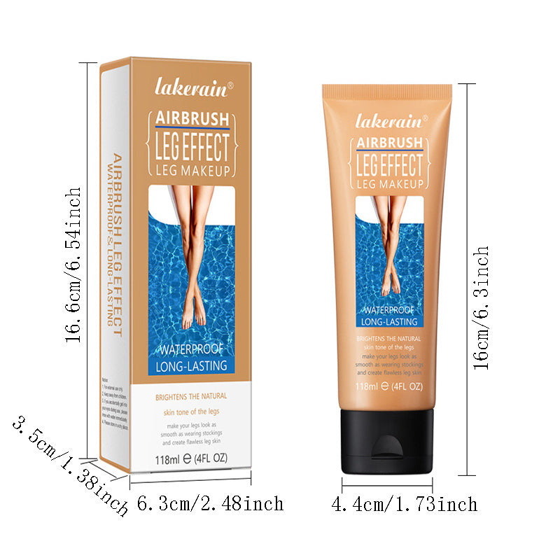 Waterproof Leg Cream For Silky Smooth Legs, Uniform Skin Tone And Flawless Coverage, Even Skin Tone