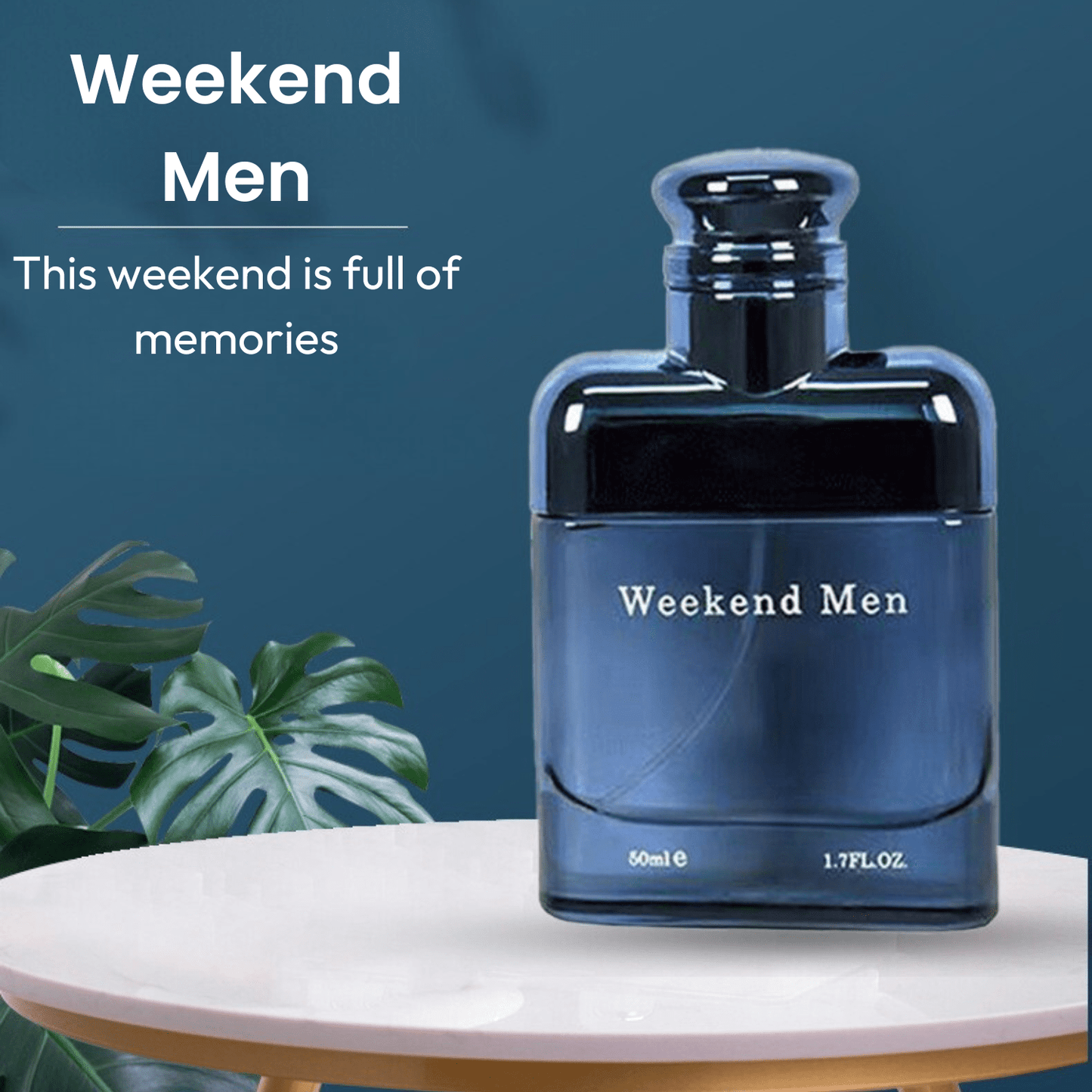 Men's Long-lasting Eau De Toilette Spray, Fresh Woody Cologne with Niche Woody Notes, Perfect for Sweet Date & Quiet Sexiness, 1.7oz