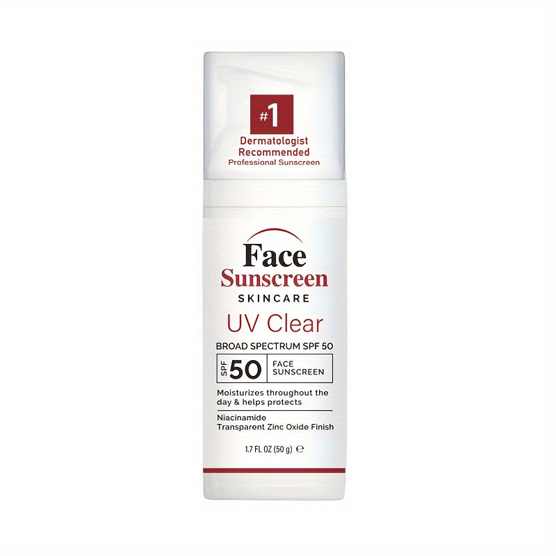 Daily Tinted Sunscreen With Zinc Oxide, SPF 50 Face Sunscreen Moisturizer