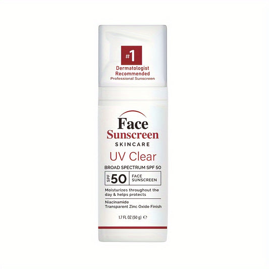 Daily Tinted Sunscreen With Zinc Oxide, SPF 50 Face Sunscreen Moisturizer