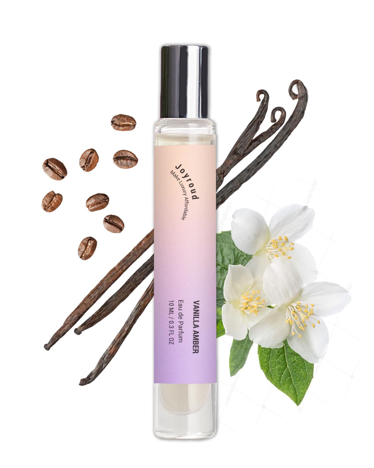 Joyroud Perfume for Women, Vanille Eau de Parfum for Women, Roll on Perfume Travel Size, Vanilla Perfume Oils for Women Long Lasting, Coffee Perfume for Women