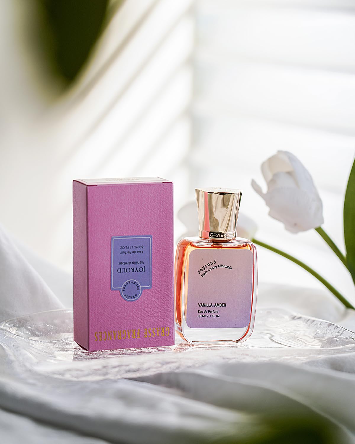 Joyroud Perfume for Women, Vanille Eau de Parfum for Women, Roll on Perfume Travel Size, Vanilla Perfume Oils for Women Long Lasting, Coffee Perfume for Women