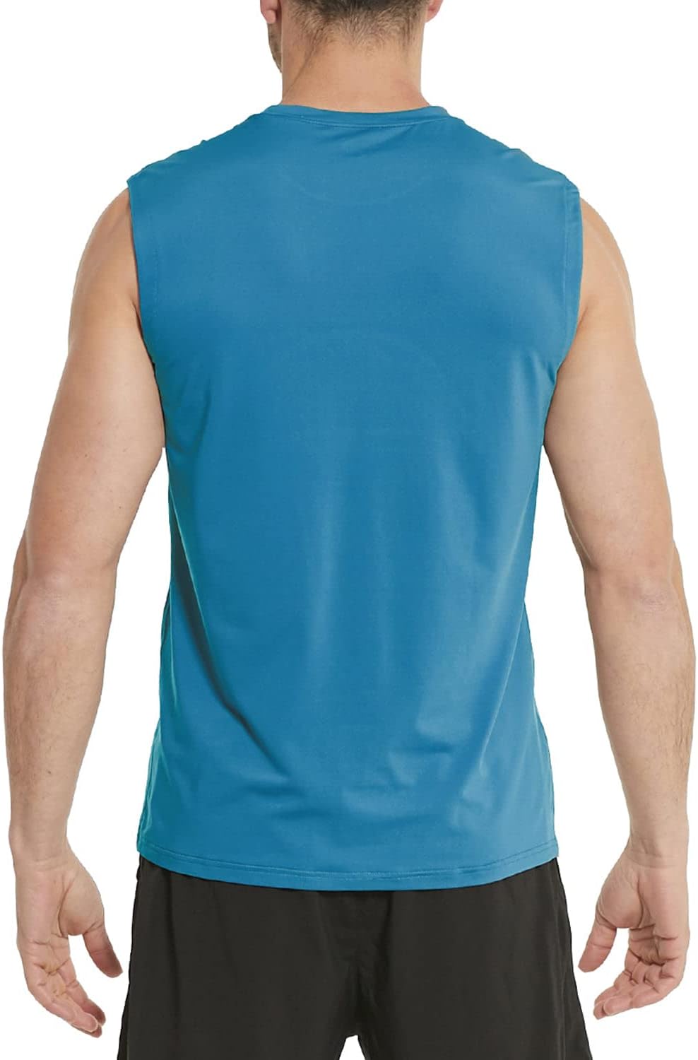 Men's Tank Tops Sleeveless Shirts Gym Workout Running Athletic Quick Dry Tech