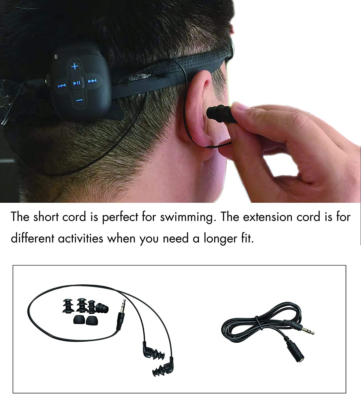 Waterproof Shuffle music player& Audiobooks player