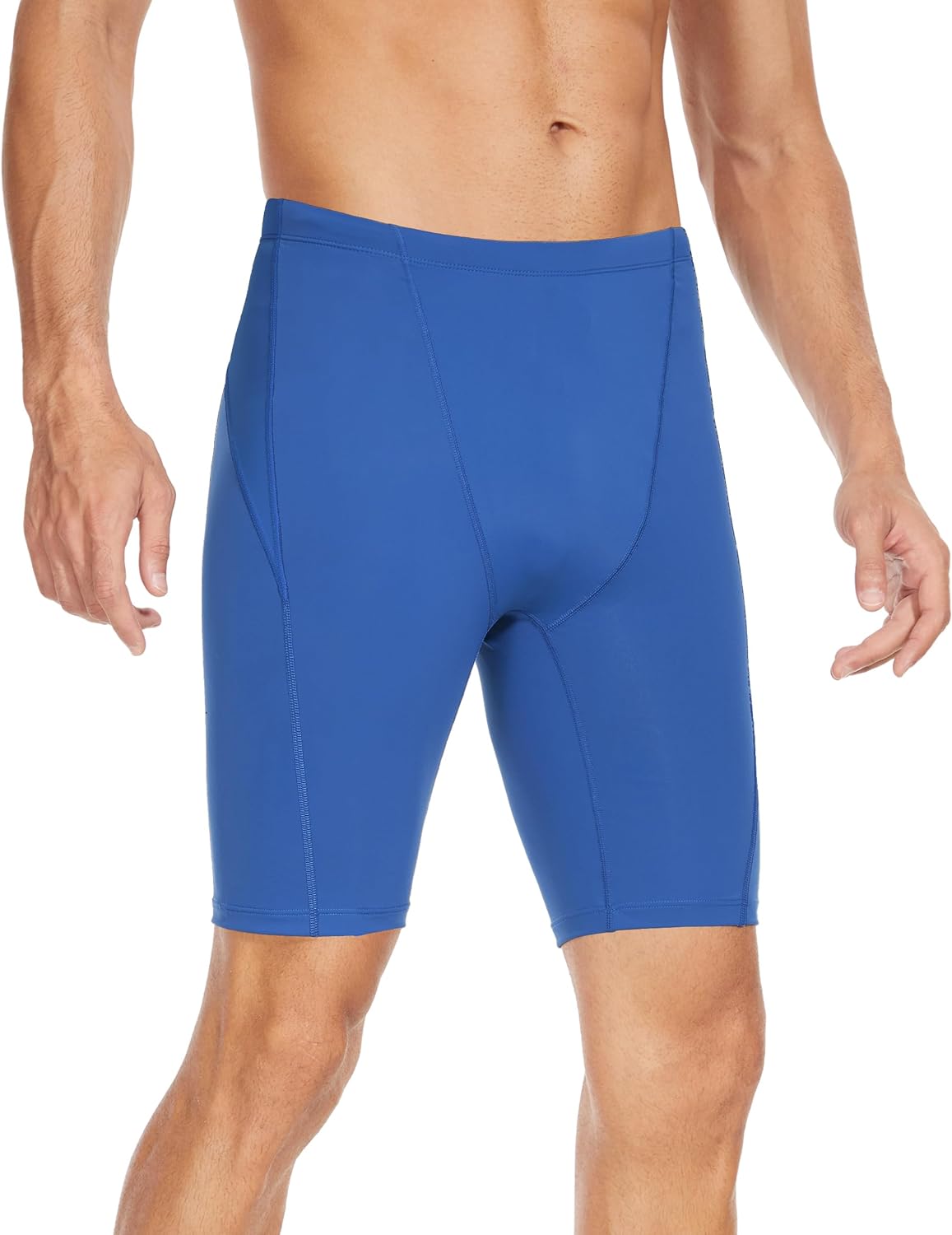 Men's Swim Jammers - Athletic Training Endurance Swimsuits Racing Competition Swimwear Sizes: 32-42