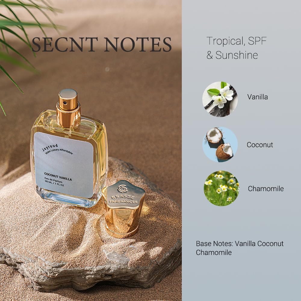 Joyroud Perfume for Women, Vanille Eau de Parfum for Women