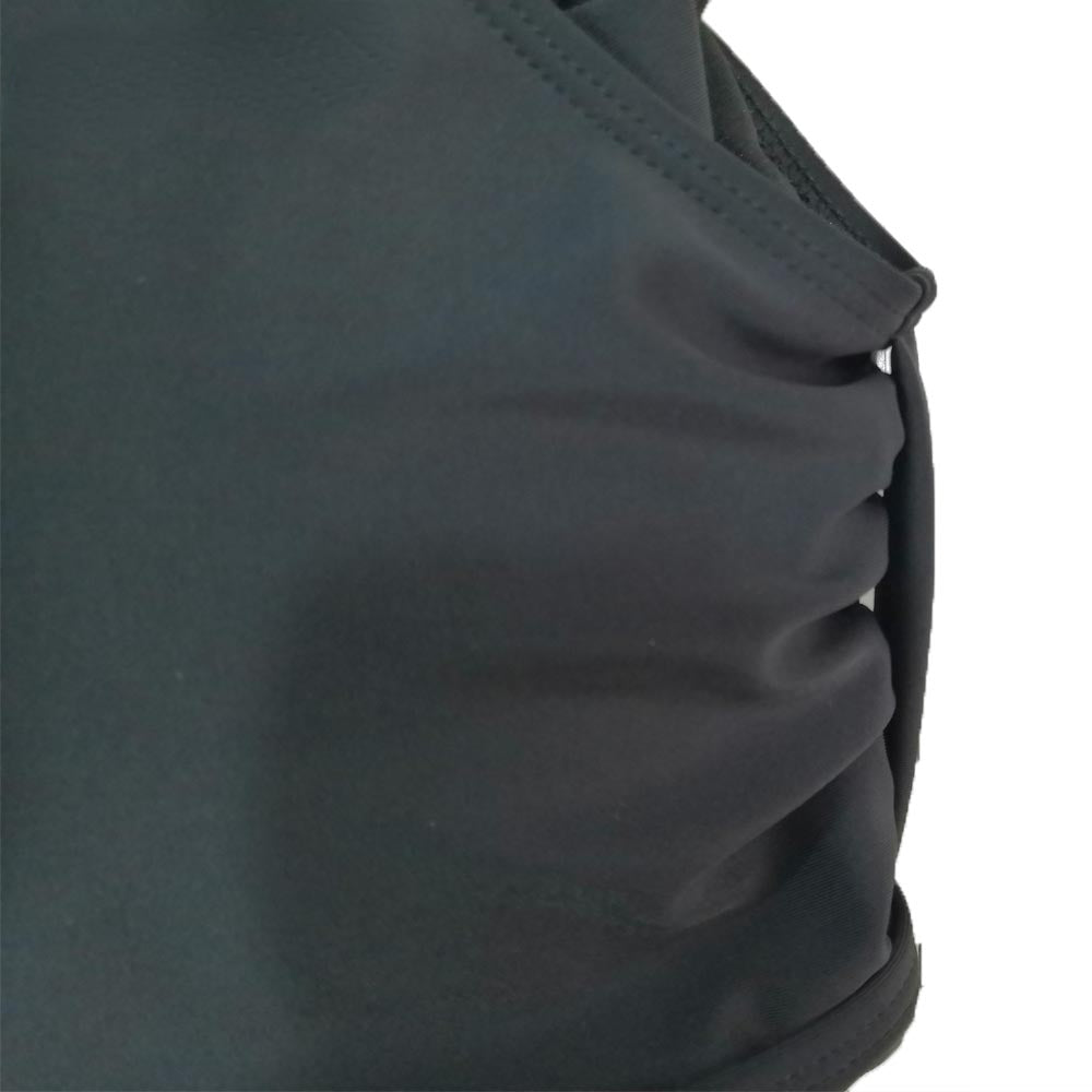 Two Pieces Swimsuit Solid Swimwear Ruffle Bathing Suit Beachwear Swimdress Tankini Brazilian Women Sexy Female Bikini Set