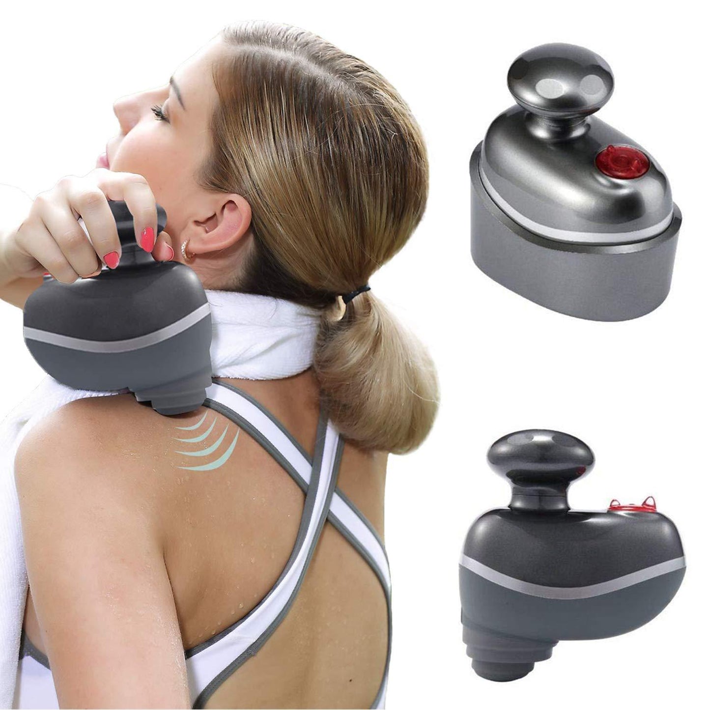 Mobile sports massager incorporates powerful percussion massage - cordless, compact and portable. Sport Messager Sewobye