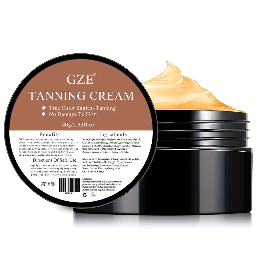 Summer Skin Self Tanning Cream Sunless Self Tanner For Face Body For Natural Glow Body Bronzer