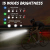 Pro 100 MTB Bike Light, 2000 Lumens 4*XPG-3 LED