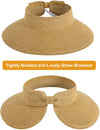 Straw Hat Wide brim sun hat provides extra UV protection