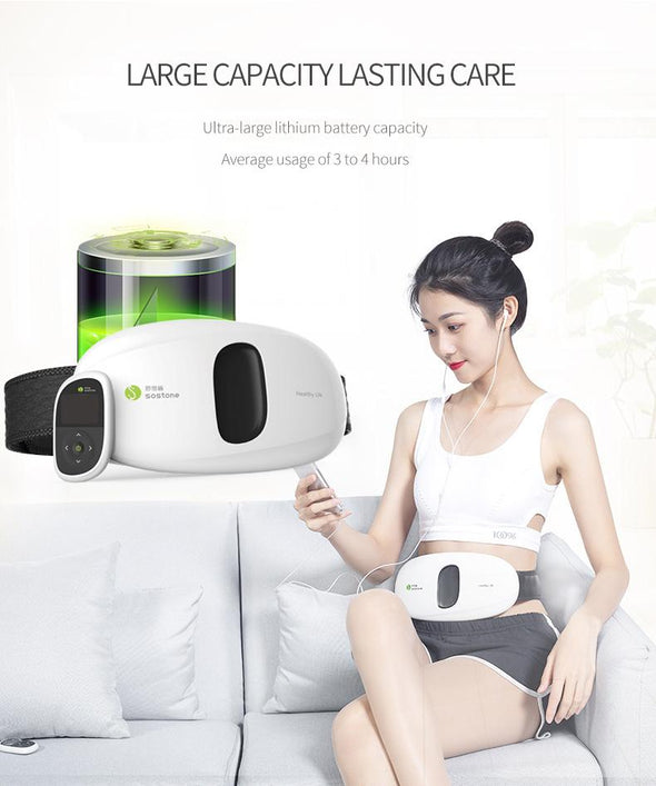 Waist Abdomen Smart Massager -8 modes,15 classes Intensity,Multifunctional cordless Waist Abdomen massager Massager Sewobye 