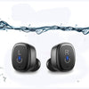 True Wireless Earbuds Bluetooth 5.0 In-Ear Headphones, IPX7 Waterproof Noise Isolating Earphones - Sewobye Black Wireless Bluetooth Headphones Sewosports 